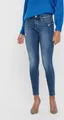 ONLY Skinny Fit Jeans Stone Wash Stretch Denim Regular Waist 5-Pocket ONLWAUW Größe: M / 30L
