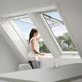 VELUX Dachfenster GPU 0166 Klapp-Schwingfenster Kunststoff ENERGIE PLUS KUPFER Fenster, 114x140 cm (SK08)