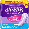 Always Discreet Inkontinenzeinlagen Frauen Long 80 Stück Rundumschutz