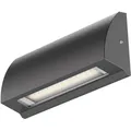 ledscom.de LED Wandleuchte / Treppenlicht SEGIN für außen, IP54, flach, Downlight, anthrazit matt, eckig, 3,8 W, 265lm, warmweiß