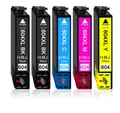 604 XL Patronen für Epson XP-2200 XP-2205 XP-3200 XP-3205 XP-4200  5er Set