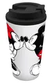 Coffee to go Becher Mickey Kiss Sketch rot 400ml