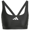 adidas - Women's 3 Stripes Bold Bikini - Bikini Gr 42 grau/schwarz