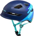 KED Unisex Jugend POP Fahrradhelm, Blue, S | 48-52cm, Kinderfahrradhelm unisex
