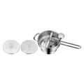 WMF Passiermühle 19x11,5cm zerlegbar 3 Lochscheiben Gourmet Cromargan Edelstahl (06.0563.6040)