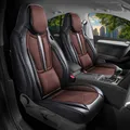 Schonbezüge Sitzbezüge für Mercedes CLA C118 Bj ab 2019 in Schwarz/Coffee DS9