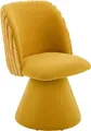 HELA Esszimmerstuhl BARI I Drehstuhl (Set, 1 St), 360° drehbar, Polsterfuß, Materialkombi, Außen Felloptik Innen Velvet