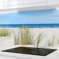 Rodnik Küchenrückwand – monolithische ABS-Platte mit Direktdruck, formstabil und langlebig. Große Motivauswahl (Nordsee, 60x400 cm)