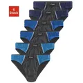 le jogger® Slip (Packung, 6-St) mit kontrastfarbenen Highlights blau|bunt|grau 4