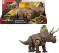 Mattel Jurassic World Eotriceratops Dinosaurier-Spielzeugfigur mit Wutattacken