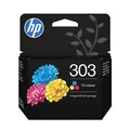 HP 303 Tri-Color Original Ink Cartridge (T6N01AE) - Works Envy 6200, 7100, 7800