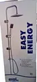 Easy  Energy Duschset Silber , Duschsystem ohne Armatur Neu OVP