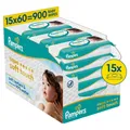 Pampers Feuchte Tücher Aqua Soft touch 15x Feuchttücher 900 Stück