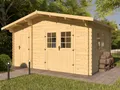 Woodtex Gartenhaus WOODTEX Gartenhaus 475×350 cm 34 mm, BxT: 475x350 cm