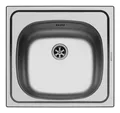 Pyramis E33 Einbauspüle Edelstahl Glatt 465 x 435 mm - 100139605
