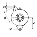 Anlasser Starter HC-Cargo F 032 110 061 12V M16-1.00