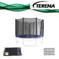 Trampolin Sicherheitsnetz Ersatznetz 240 - 244 cm Fangnetz Schutznetz Netz