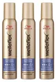 3x Wellaflex  2-Tages-Volumen Schaumfestiger Ultra starker Halt 4* (3er Pack)