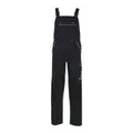 Planam Latzhose Canvas 320 schwarz/schwarz 54