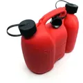 Oregon Kombikanister 3l Kraftstoff 1,5l Kettenöl Rot