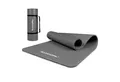MSports® Gymnastikmatte Fitnessmatte Studio inkl. Übungsposter und Tragegurte