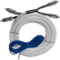 Hifonics HFP5-RCA 5m Cinch kabel 3fach geschirmt Cinchkabel 5 Meter Cinchleitung