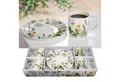 GILDE Kaffeeservice Kaffeeservice, Wild Flowers, 8-tlg., mehrfarbig