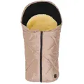 Kaiser Naturfellprodukte Babyschalen-Fußsack "Little Sheepy" in Beige - (L)80 x (B)40 cm