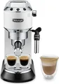 De'Longhi EC685.W Dedica Style Siebträger Espressomaschine | 15 bar | Milchaufschäumer | Weiß | 1L Tank