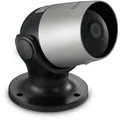 Hama Überwachungskamera 00176646, außen, 2 MP, Netzstrom, WLAN, schwarz, silber