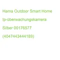 Hama Outdoor Smart Home Ip-überwachungskamera Silber 00176646 (4047443514974)