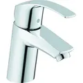 Grohe Einhand-Waschtischbatterie EUROSMART DN 15, S-Size, glatter Körper chrom 32467002 - Silber