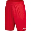 Jako Sweatbermudas 4400 Sporthose Manchester 2.0 mit JAKO Logo rot 104