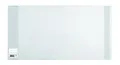 Herma 14265 - Buchumschlag Basic, Größe 265 x 540 mm, Kunststoff transparent, bl