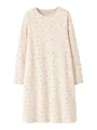 Name IT Mädchen Nkfnightgown Flower Noos, Turtledove, 122-128 EU