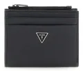 GUESS Milano Bifold Top Zip Wallet Geldbörse Black schwarz Neu