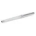 Swarovski Cryst Nova Tintenroller aus Kristalle, verchromt, Farbe: Silber, Größe: 14.5x1.7 cm, 5534320