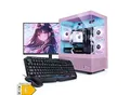 PC Set Gaming mit 27 Zoll TFT Zindarella V AMD Ryzen 7 5700X, 32GB DDR4, NVIDIA RTX 5060 8 GB, 1TB SSD, WLAN, Windows 11