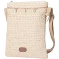 Antonio Umhängetasche Antonio Damen Bast Tasche S beige (1, 1-tlg., 1) braun