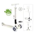 GLOBBER JUNIOR FOLDABLE LIGHTS ECO kokos weiß, mit Leuchtrollen