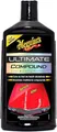 Meguiar's Ultimate Compound Autopolitur - Hochleistungs-Politur für Spiegelglanz und Kratzerentfernung, Klarlacksicher, Für Hand- und Maschinenanwendung, 450ml, G17216EU
