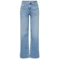 ONLY Weite Jeans Madison (1-tlg) Plain/ohne Details blau S