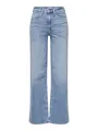 ONLY Chinos ONLMADISON BLUSH HW WIDE DNM CRO371, Light Blue Denim