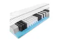 Taschenfederkernmatratze BMM Matratze Komfort 23 TFK 90 x 190 cm H3, BMM, 23 cm hoch, ergonomischer 7-Zonen Taschenfederkern, SilverCare Klima-Border Bezug
