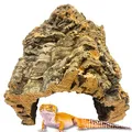 Vogelgaleria® Korktunnel 30cm aus natürlicher, gereinigter Korkrinde - die besonders beliebte Korkröhre für Kleintiere und Reptilien - Terrarium Deko Höhle