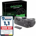 PATONA 1490 - Ersatz für Batteriegriff Panasonic DMW-BGG1 zu Lumix DMC-G80 DMC-G81 DMC-G85 - mit IR-Fernbedienung (Batteriefach für 1x DMW-BLC12)