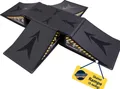 Hudora Waveboard,Skater Rampen-Set für Skateboard, Skaterrampe 5tlg,bis 60/80kg
