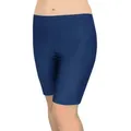 Aquarti Badeshorts Aquarti Damen Schwimmradler Badehose Schwimmhose große Größen blau 52
