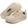 Freiluftkind Camino – Sportliche Sneaker Barfußschuhe – Unisex Barfußschuh Barfußschuh Atmungsaktiv beige 42 EU