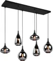 lightling Pendelleuchte Ludmila, ohne Leuchtmittel, In der Höhe anpassbar, IP20, Deckenmontage